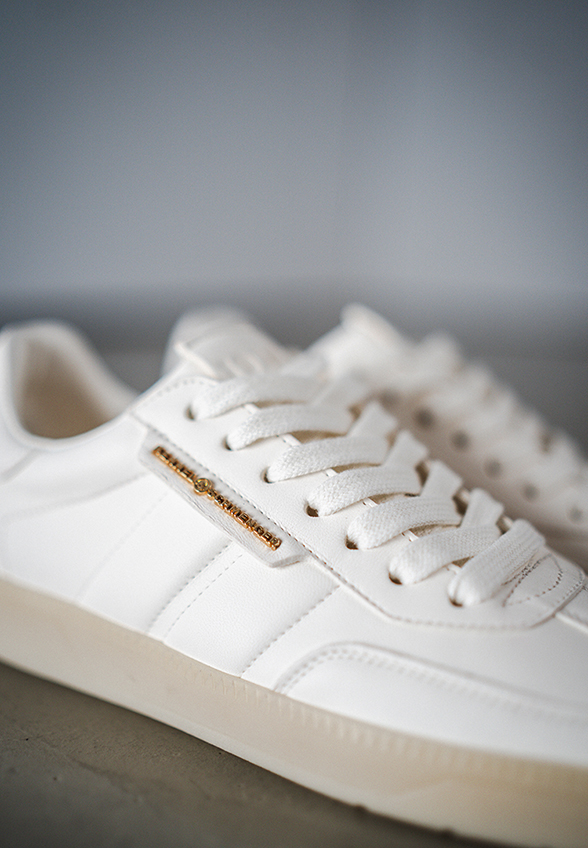 SNEAKERSY POP ZE SKÓRY NAPPA BIAŁE