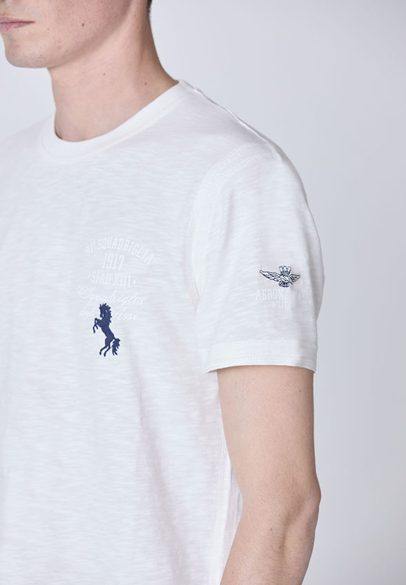 T-SHIRT 91ST SQUADRON BIAŁY