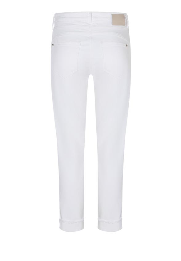SPODNIE JEANSOWE PIPER SHORT BIAŁE