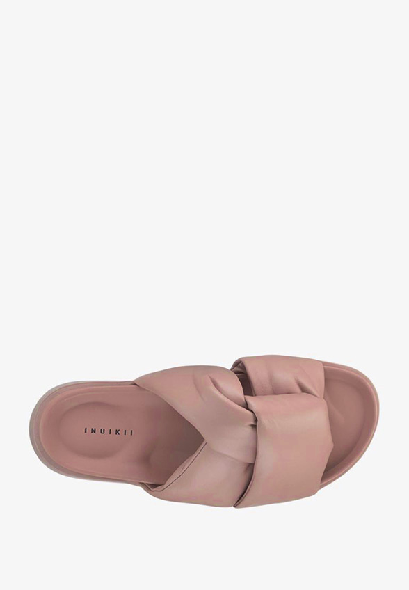 KLAPKI SOFT CROSSED MOCHA MOUSSE