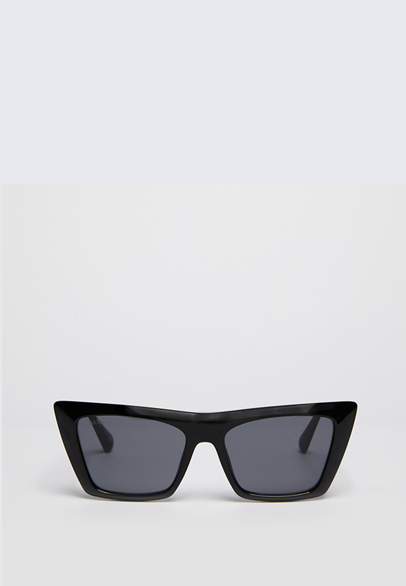 OKULARY PRZECIWSŁONECZNE CAT-EYE CZARNE