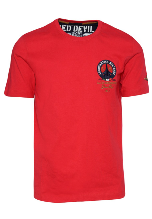 T-SHIRT DIAVOLI ROSSI CZERWONY