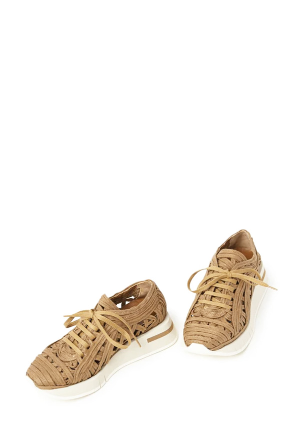 SNEAKERSY LESCAR JASNO-BRĄZOWE
