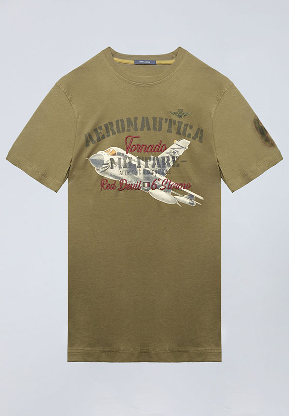 T-SHIRT TORNADO ZIELONY