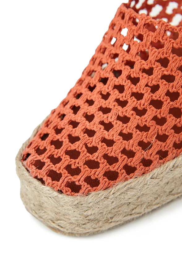 ESPADRYLE CLOA RE-MESH POMARAŃCZOWE
