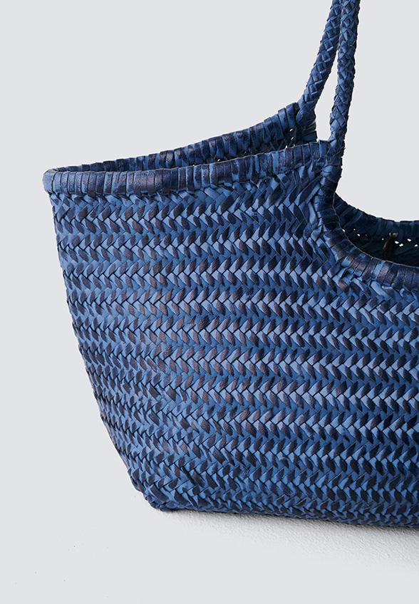 TORBA NANTUCKET BASKET DUŻA GRANATOWA