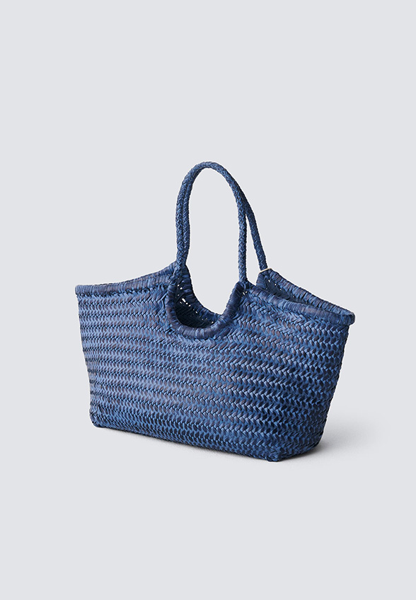 TORBA NANTUCKET BASKET DUŻA GRANATOWA