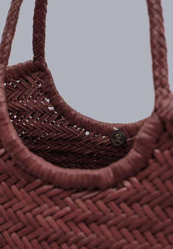 TORBA NANTUCKET BASKET DUŻA BRĄZOWA