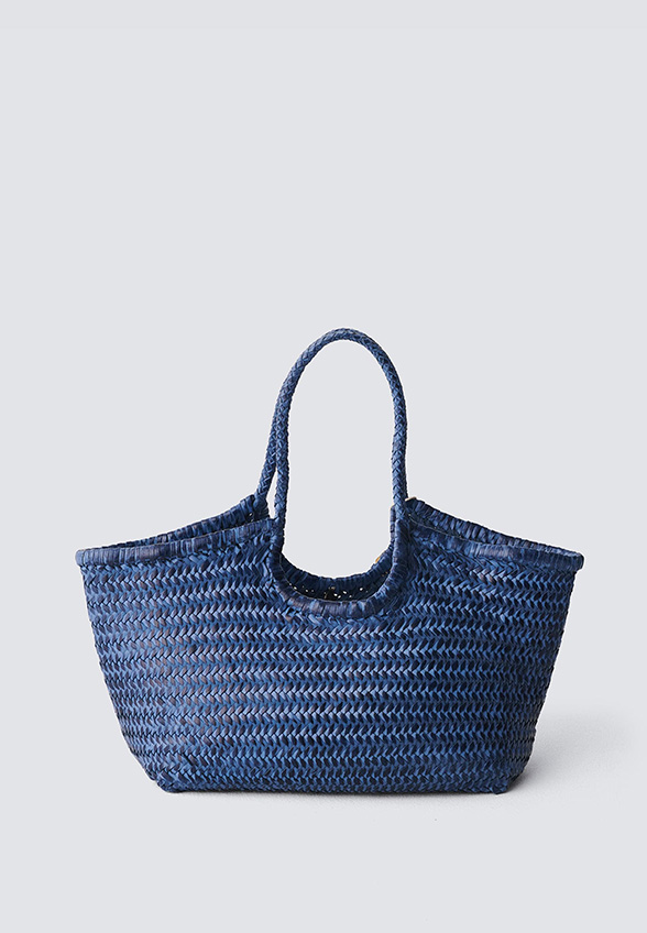 TORBA NANTUCKET BASKET DUŻA GRANATOWA