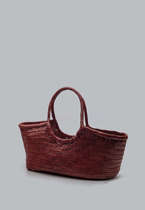 TORBA NANTUCKET BASKET DUŻA BRĄZOWA