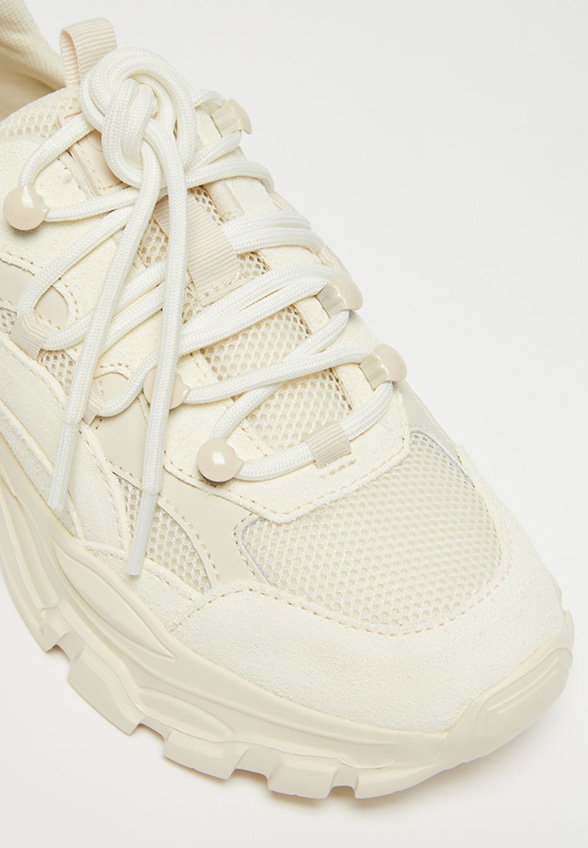 SNEAKERSY BEBBIO KREMOWE