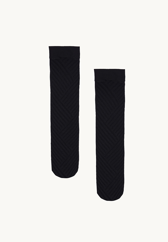 PODKOLANKA NET KNEE-HIGHS CZARNE