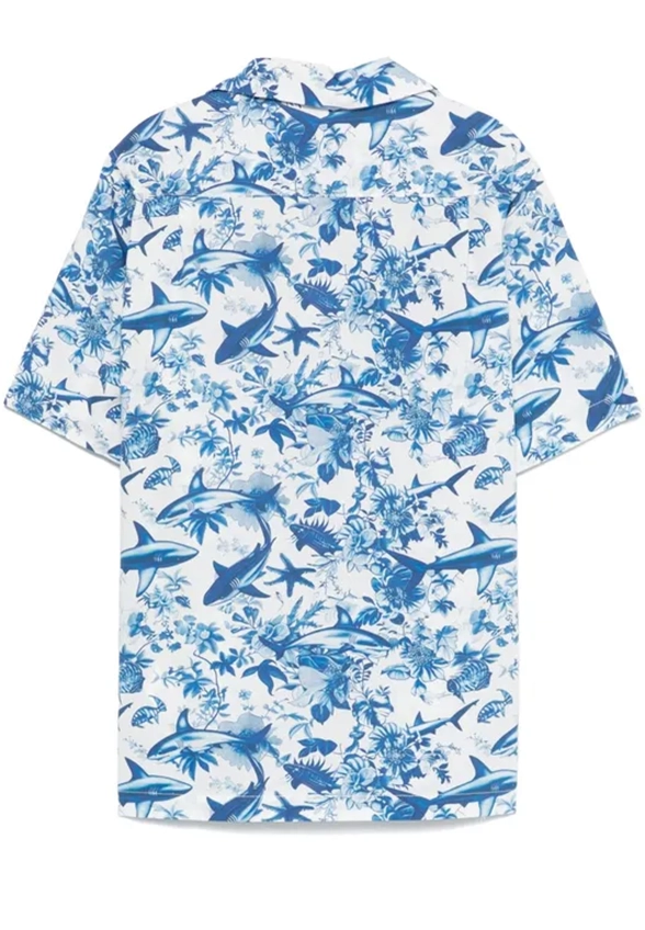 KOSZULA KALEA HAWAIIAN BŁĘKITNA