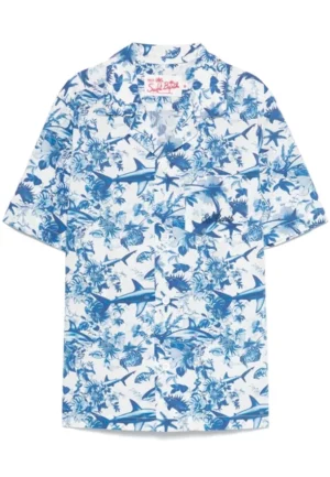 KOSZULA KALEA HAWAIIAN BŁĘKITNA