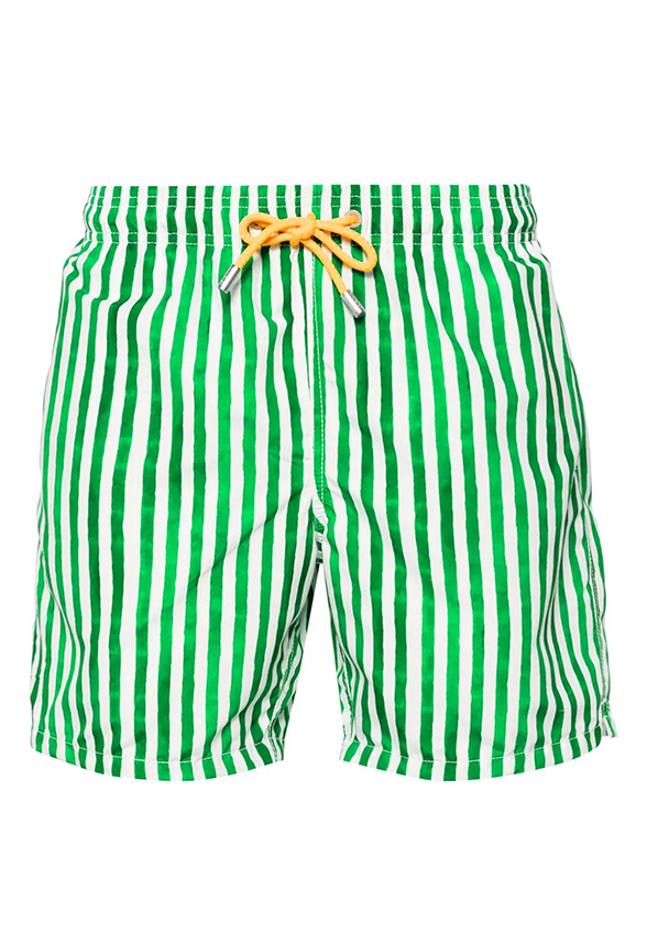 SZORTY KĄPIELOWE GUSTAVIA STRIPES ZIELONE