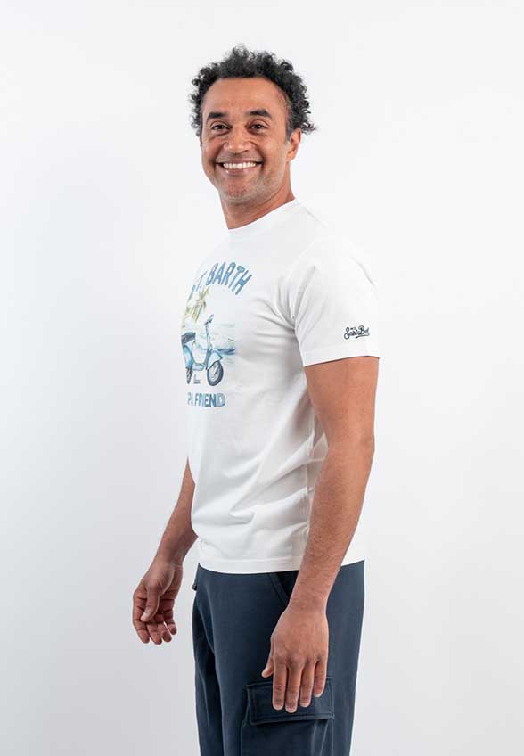 T-SHIRT COTTON CLASSIC BIAŁY