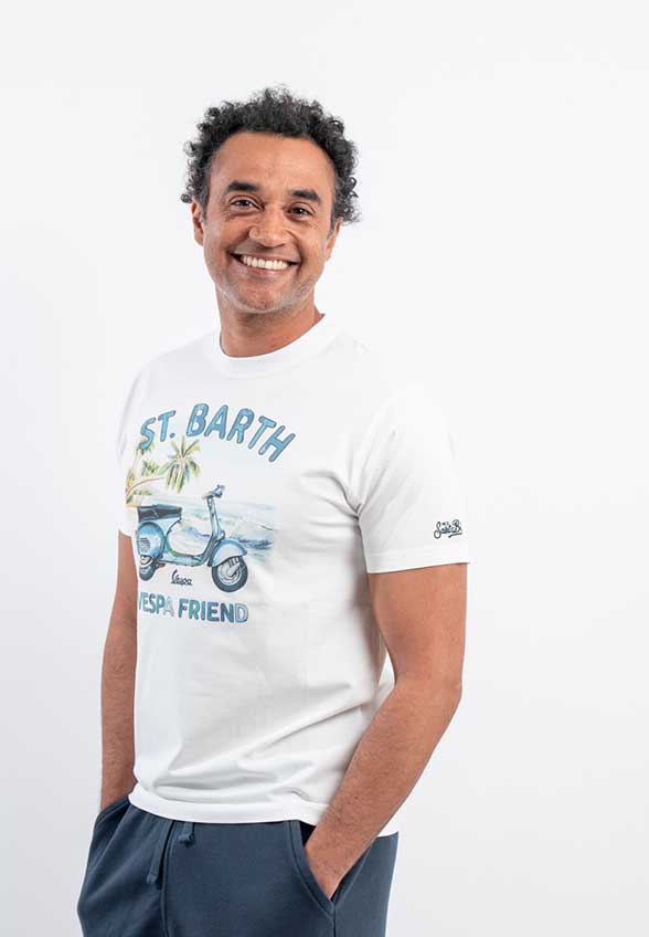 T-SHIRT COTTON CLASSIC BIAŁY