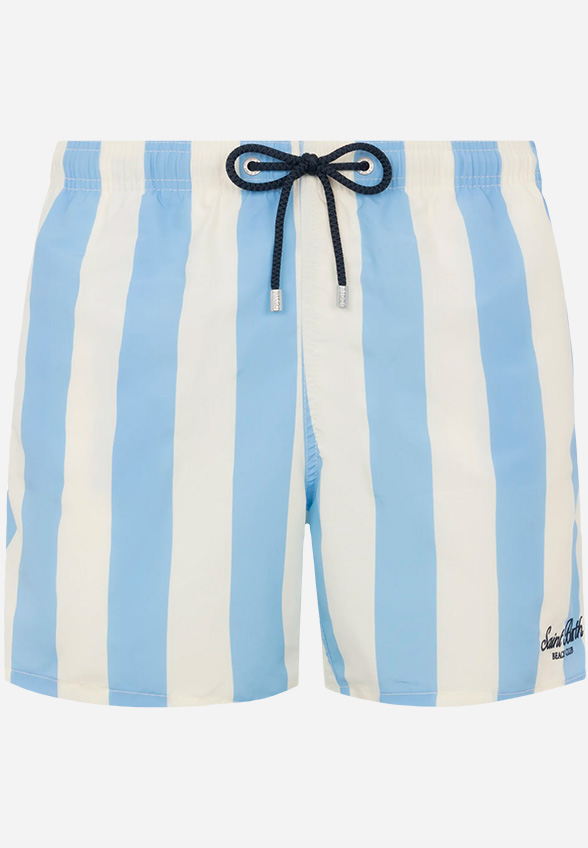 SZORTY KĄPIELOWE GUSTAVIA SB BEACH STRIPES NIEBIESKIE