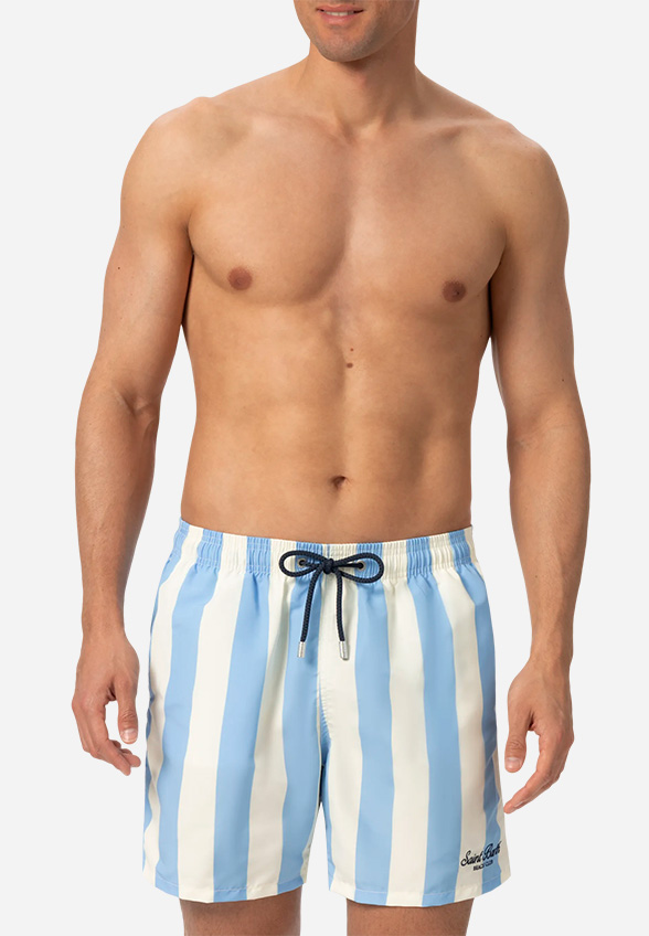 SZORTY KĄPIELOWE GUSTAVIA SB BEACH STRIPES NIEBIESKIE