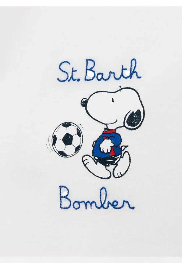 T-SHIRT COTTON CLASSIC SNOOPY BIAŁY