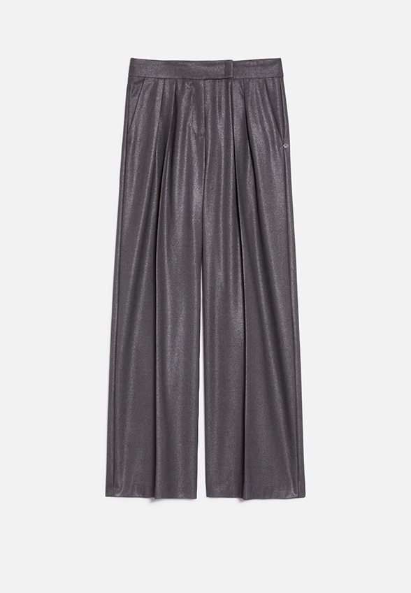 SPODNIE BIKINI PALAZZO GRAFITOWE