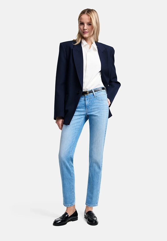 SPODNIE JEANSOWE POSH JASNO-NIEBIESKIE