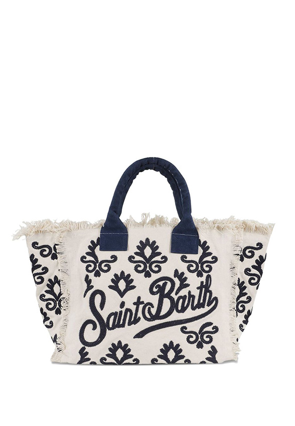 TORBA VANITY LILY KREMOWO-GRANATOWA