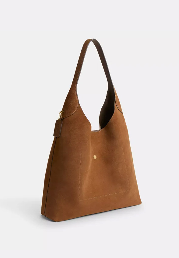 TORBA BROOKLYN 39 DUŻA CIEPŁY BRĄZ