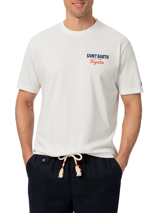 T-SHIRT REGATTA BIAŁY