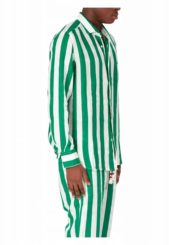 KOSZULA PAMPLONA STRIPES ZIELONA