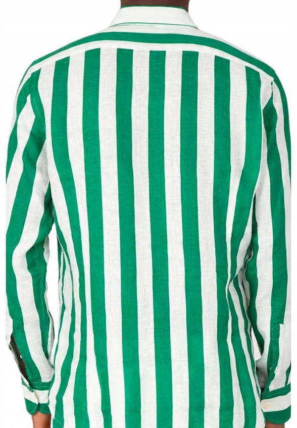 KOSZULA PAMPLONA STRIPES ZIELONA
