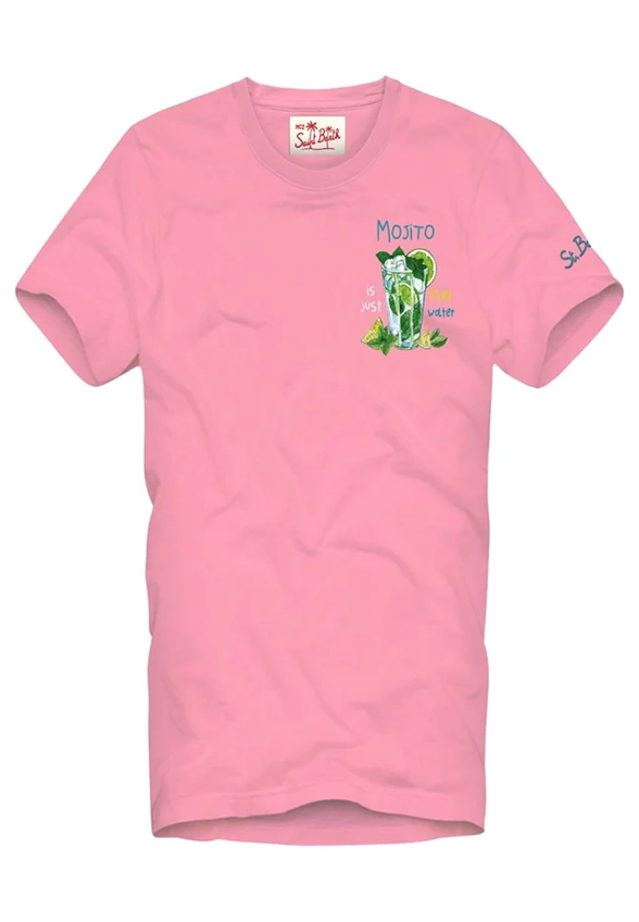 T-SHIRT MOJITO FUN RÓŻOWY
