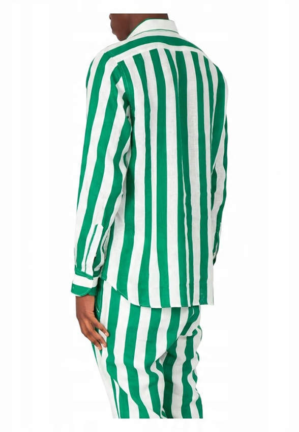 KOSZULA PAMPLONA STRIPES ZIELONA
