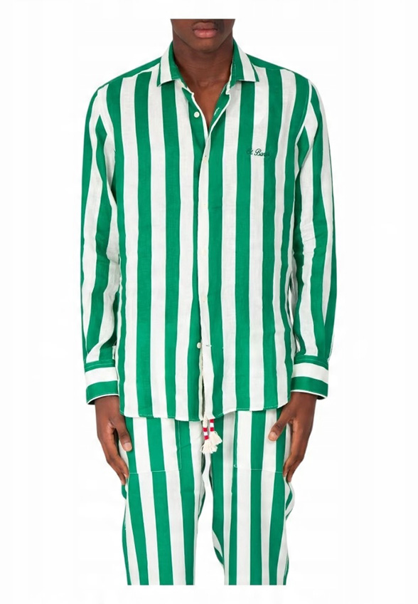 KOSZULA PAMPLONA STRIPES ZIELONA