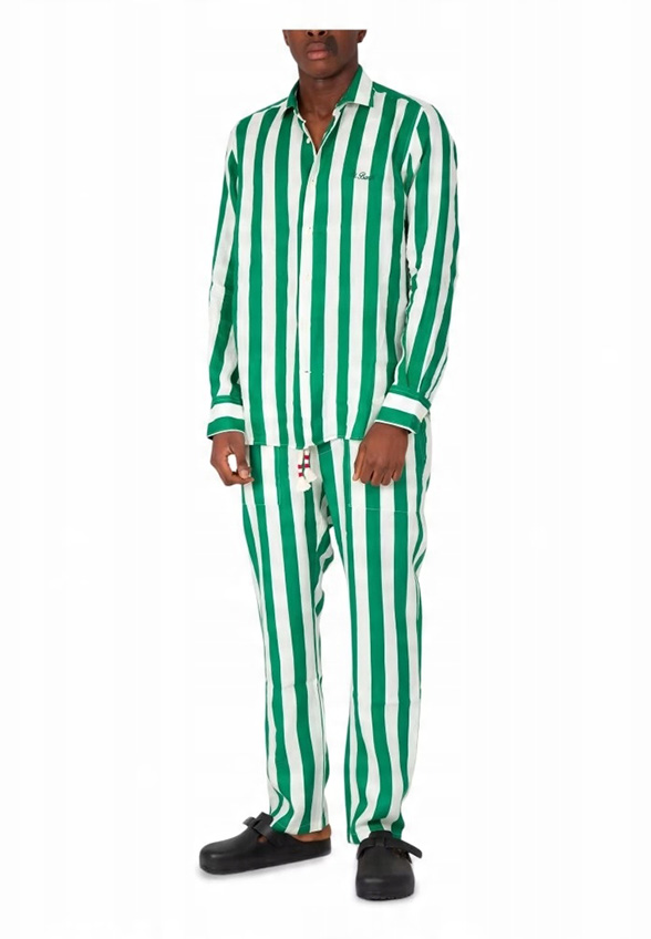 KOSZULA PAMPLONA STRIPES ZIELONA