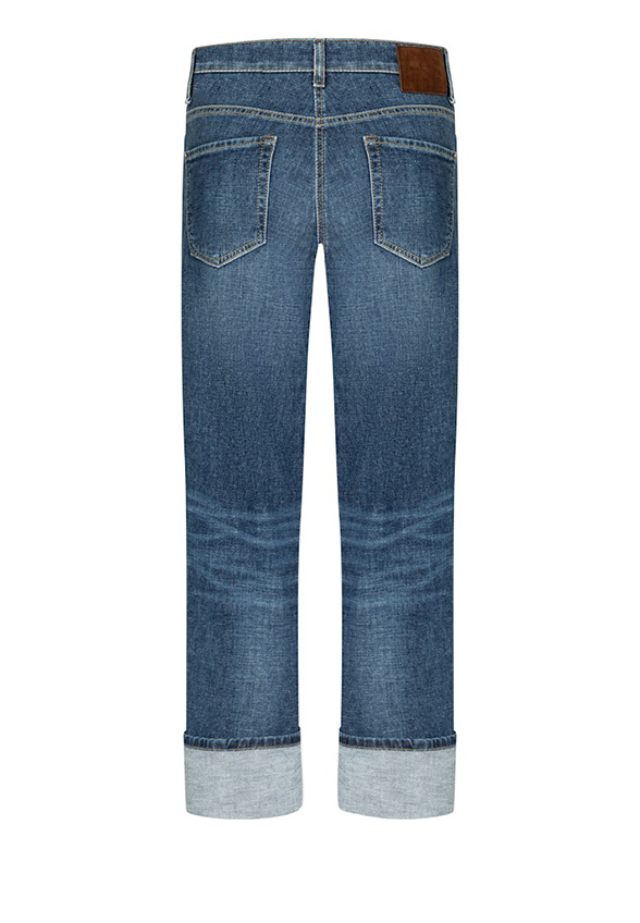 SPODNIE JEANSOWE KERRY STRAIGHT-FIT NIEBIESKIE