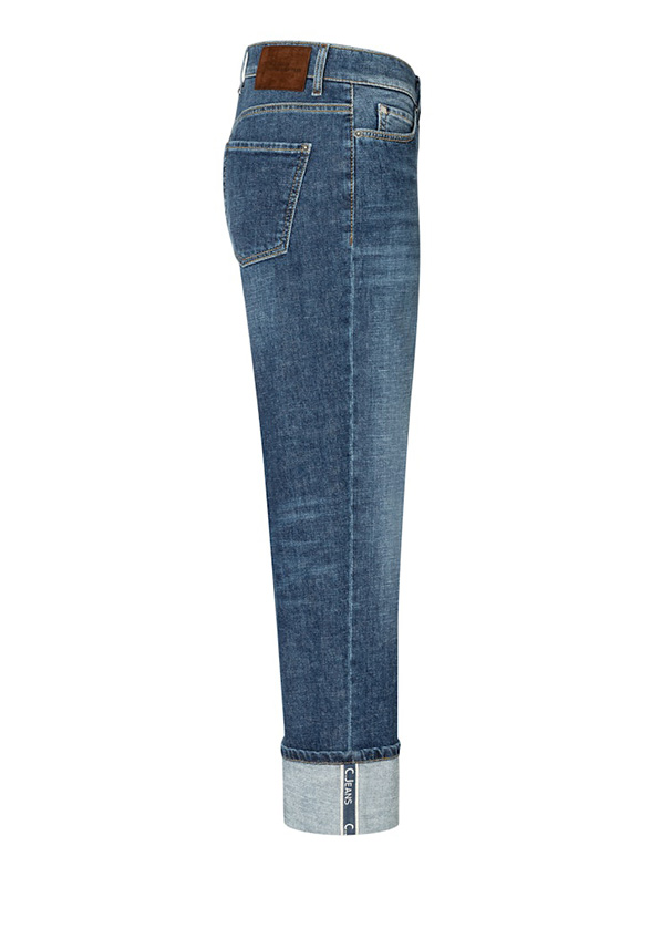 SPODNIE JEANSOWE KERRY STRAIGHT-FIT NIEBIESKIE