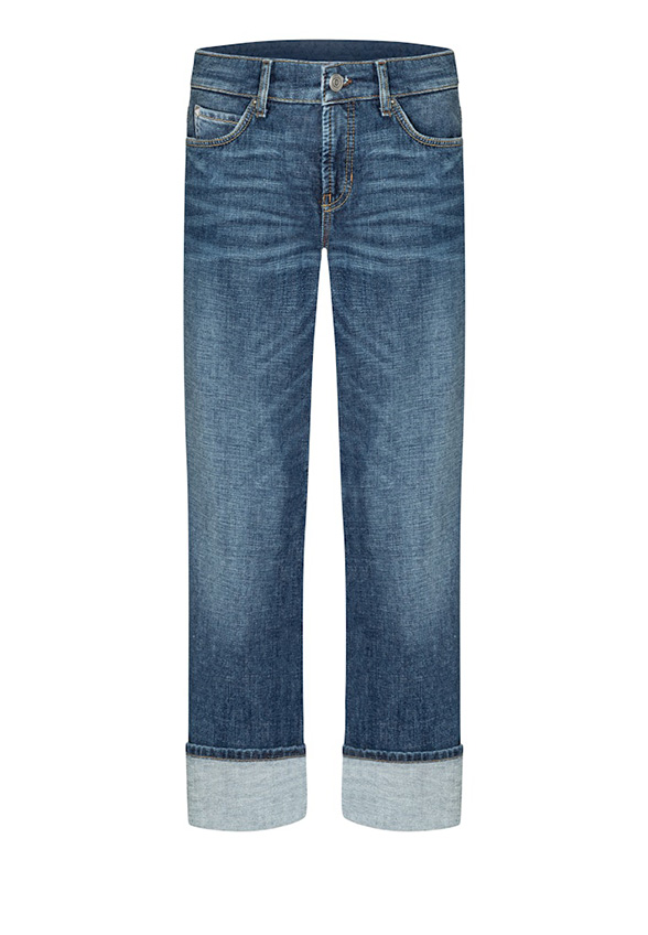 SPODNIE JEANSOWE KERRY STRAIGHT-FIT NIEBIESKIE
