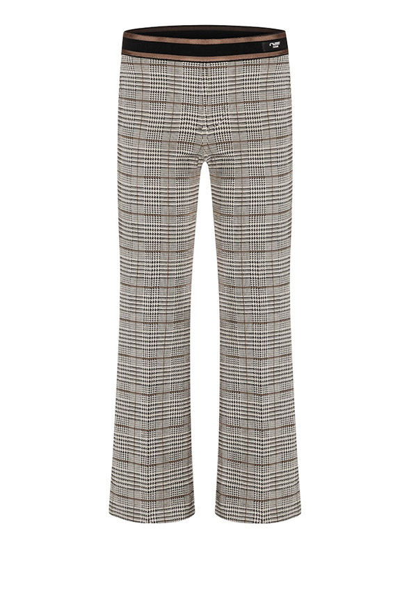 SPODNIE FRANCOISE CROPPED SZARE