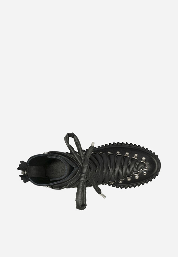 BUTY DROMO Z KOZIEJ SKÓRY CZARNE