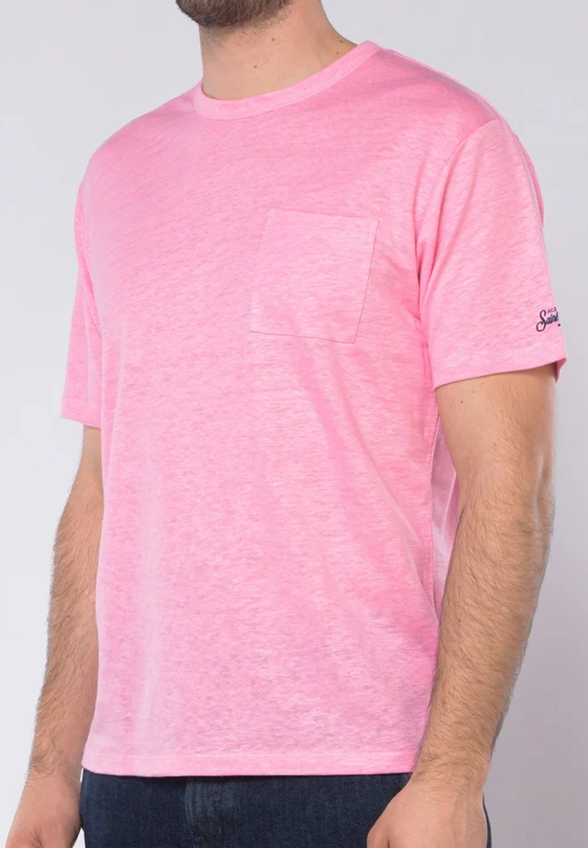 T-SHIRT LNIANY ECSTASEA RÓŻOWY