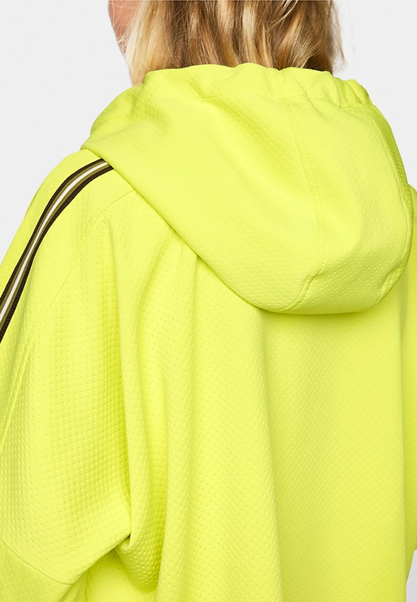 BLUZA Z KAPTUREM CYTRYNOWA