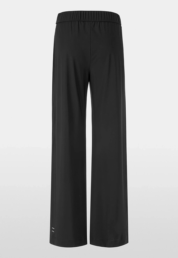 SPODNIE WEDI WIDE-FIT REGULAR CZARNE