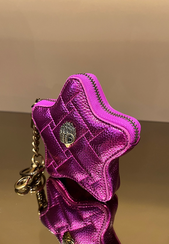 ZAWIESZKA KENSINGTON STAR CHARM FUKSJOWA