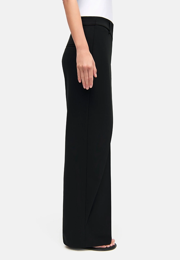 SPODNIE ANAIS WIDE-FIT CZARNE