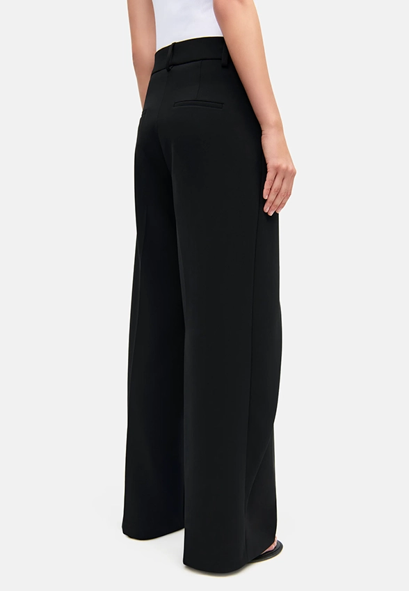 SPODNIE ANAIS WIDE-FIT CZARNE