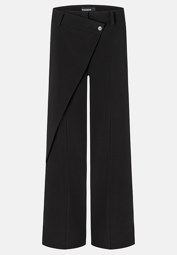 SPODNIE ANAIS WIDE-FIT CZARNE