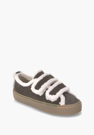 SNAEKERSY SHERLIN LOW VELCRO CZEKOLADOWY BRĄZ