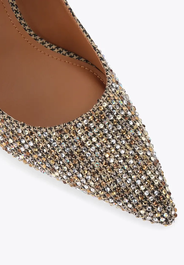 SZPILKI BELGRAVIA JEWEL BEŻOWE