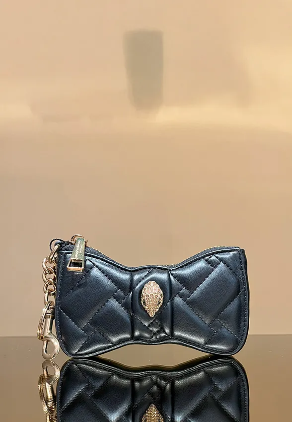 ZAWIESZKA KENSINGTON BOW CHARM CZARNA